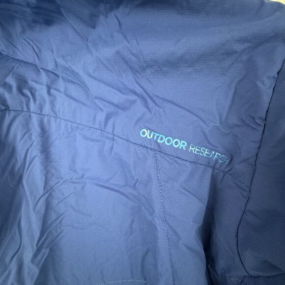 Outdoor Research Ascendant Hoody Pertex Microlight Jacket Men Large Blue - Picture 4 of 16